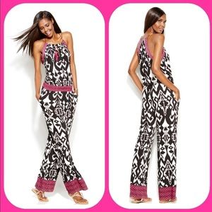 INC International Concepts IKAT Jumpsuit